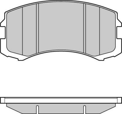 HELLA 8DB 355 035-401 - Гальмівні колодки, дискові гальма autocars.com.ua