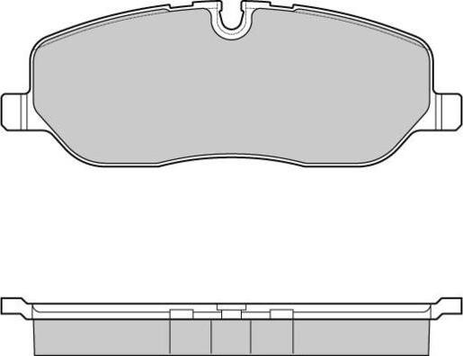 E.T.F. 12-1206 - Гальмівні колодки, дискові гальма autocars.com.ua