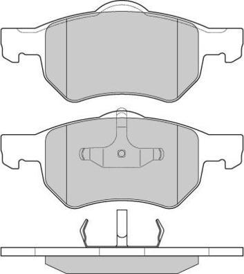 E.T.F. 12-1219 - Гальмівні колодки, дискові гальма autocars.com.ua