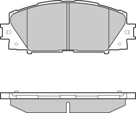 E.T.F. 12-1249 - Гальмівні колодки, дискові гальма autocars.com.ua