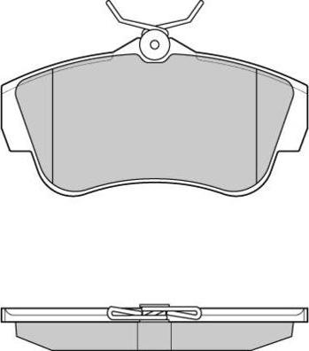 BENDIX 573281 - Тормозные колодки, дисковые, комплект avtokuzovplus.com.ua