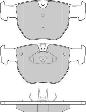 MGA MGA718 - Гальмівні колодки, дискові гальма autocars.com.ua