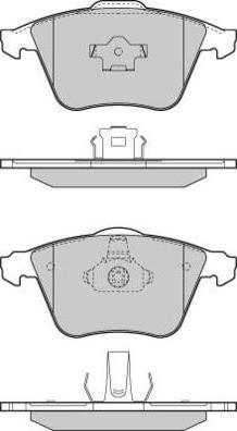 E.T.F. 12-1301 - Гальмівні колодки, дискові гальма autocars.com.ua