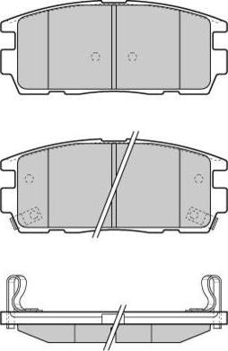 Mando RMPD29 - Гальмівні колодки, дискові гальма autocars.com.ua