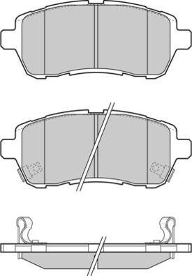 Sangsin Brake GP2113 - Тормозные колодки, дисковые, комплект avtokuzovplus.com.ua