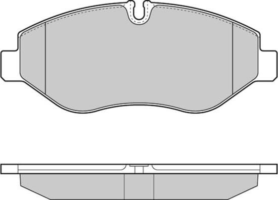 E.T.F. 12-1324 - Тормозные колодки, дисковые, комплект avtokuzovplus.com.ua