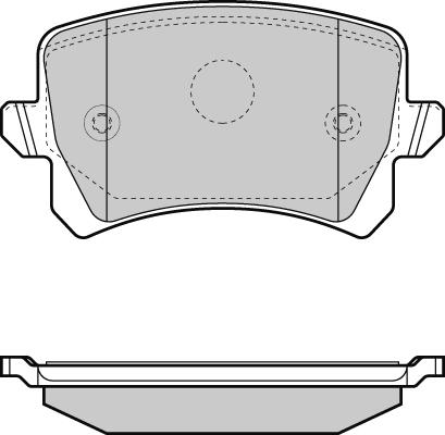 E.T.F. 12-1366 - Гальмівні колодки, дискові гальма autocars.com.ua