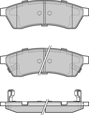 Mando MPD26NS - Гальмівні колодки, дискові гальма autocars.com.ua