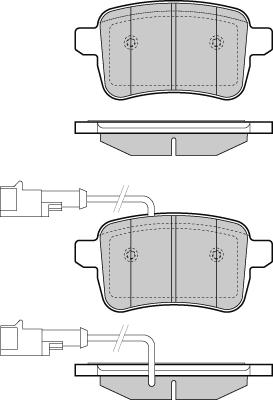 GMC 2515601 - Гальмівні колодки, дискові гальма autocars.com.ua
