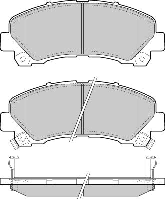Stark SKBP-0011517 - Гальмівні колодки, дискові гальма autocars.com.ua