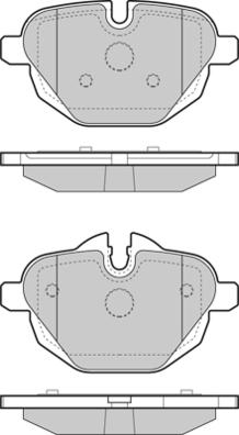 E.T.F. 12-1449 - Гальмівні колодки, дискові гальма autocars.com.ua