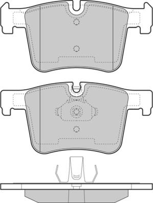 E.T.F. 12-1453 - Гальмівні колодки, дискові гальма autocars.com.ua