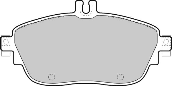 E.T.F. 12-1496 - Гальмівні колодки, дискові гальма autocars.com.ua