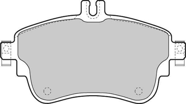 E.T.F. 12-1497 - Гальмівні колодки, дискові гальма autocars.com.ua