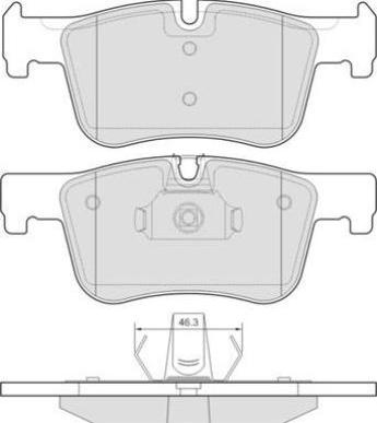 E.T.F. 12-1503 - Гальмівні колодки, дискові гальма autocars.com.ua