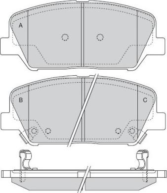 Protechnic PRP1776-3M - Тормозные колодки, дисковые, комплект avtokuzovplus.com.ua