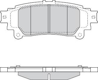 Juratek PAD2008 - Гальмівні колодки, дискові гальма autocars.com.ua