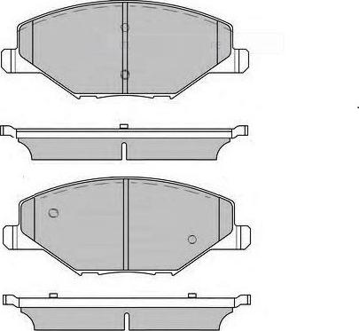 R Brake RB2110-397 - Гальмівні колодки, дискові гальма autocars.com.ua