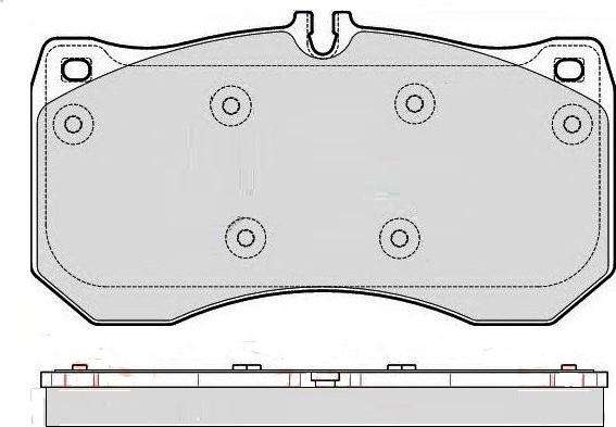 E.T.F. 12-1610 - Гальмівні колодки, дискові гальма autocars.com.ua