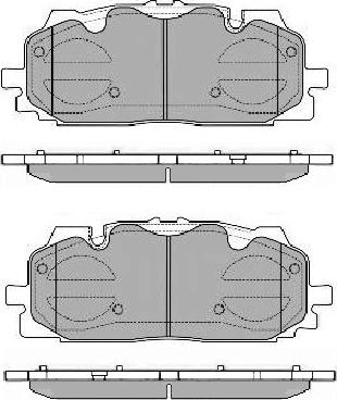 E.T.F. 12-1678 - Гальмівні колодки, дискові гальма autocars.com.ua