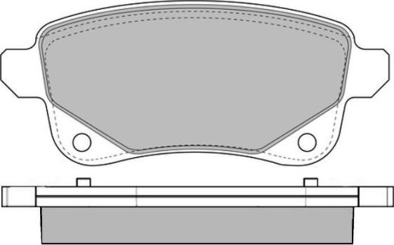 E.T.F. 12-1689 - Гальмівні колодки, дискові гальма autocars.com.ua