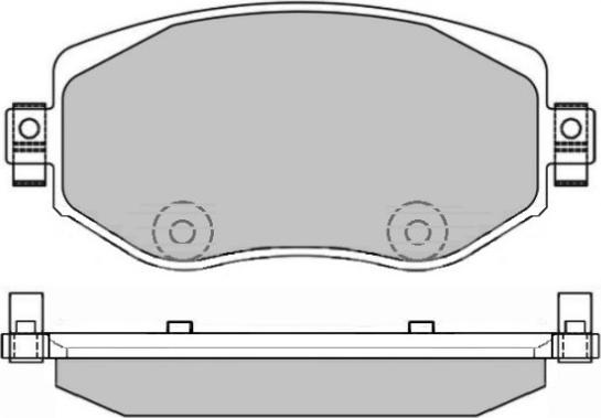 E.T.F. 12-1693 - Гальмівні колодки, дискові гальма autocars.com.ua
