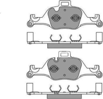 E.T.F. 12-1753 - Гальмівні колодки, дискові гальма autocars.com.ua