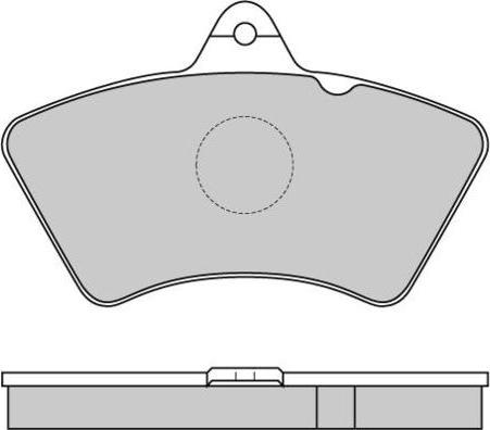 E.T.F. 12-5260 - Гальмівні колодки, дискові гальма autocars.com.ua