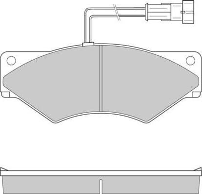 E.T.F. 12-5303 - Тормозные колодки, дисковые, комплект avtokuzovplus.com.ua