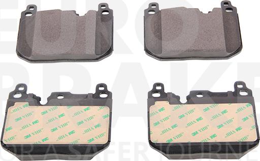 Eurobrake 5502221591 - Гальмівні колодки, дискові гальма autocars.com.ua