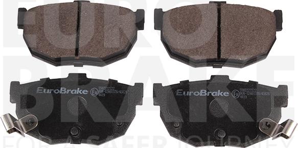 Eurobrake 5502222222 - Гальмівні колодки, дискові гальма autocars.com.ua