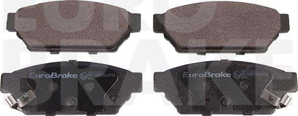 Eurobrake 5502223022 - Тормозные колодки, дисковые, комплект autodnr.net