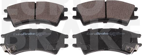 Eurobrake 5502223408 - Гальмівні колодки, дискові гальма autocars.com.ua