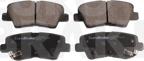 Eurobrake 5502223536 - Гальмівні колодки, дискові гальма autocars.com.ua