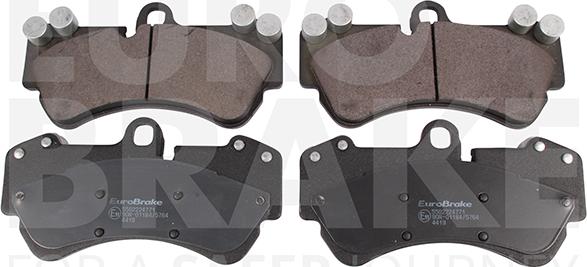 Eurobrake 5502224771 - Гальмівні колодки, дискові гальма autocars.com.ua