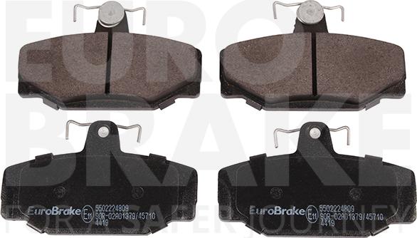 Eurobrake 5502224809 - Гальмівні колодки, дискові гальма autocars.com.ua