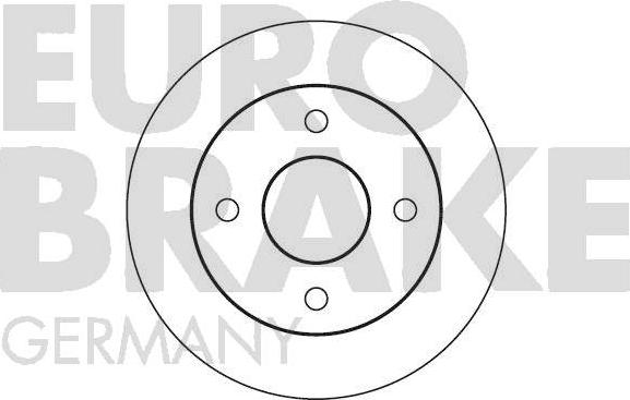 Eurobrake 5815202212 - Тормозной диск autodnr.net