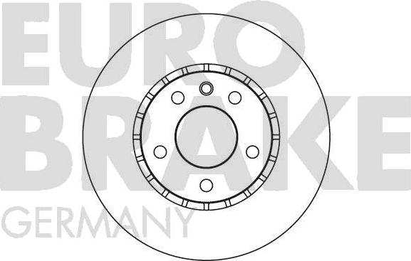 Eurobrake 5815203612 - Гальмівний диск autocars.com.ua