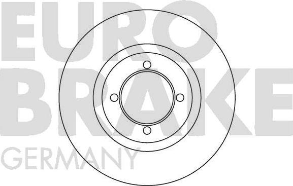 Eurobrake 5815203614 - Гальмівний диск autocars.com.ua