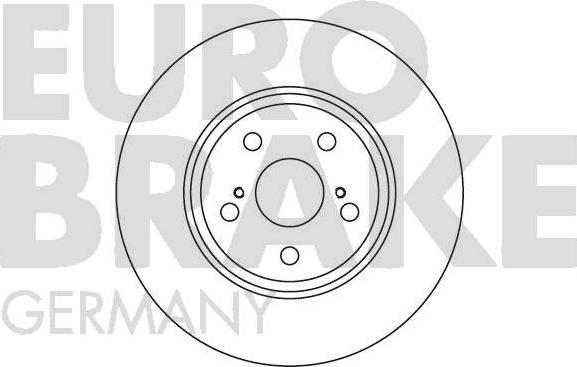 Eurobrake 5815204557 - Тормозной диск autodnr.net