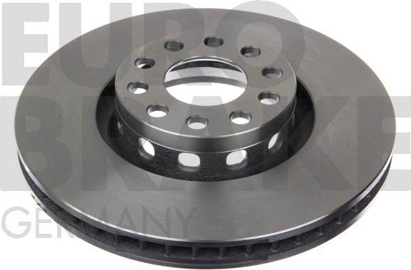 Eurobrake 5815204780 - Гальмівний диск autocars.com.ua