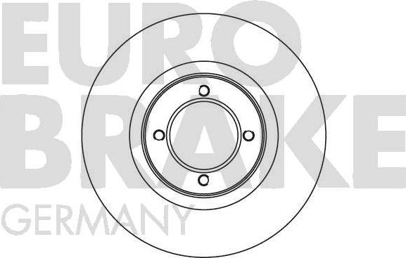 Eurobrake 5815209909 - Гальмівний диск autocars.com.ua