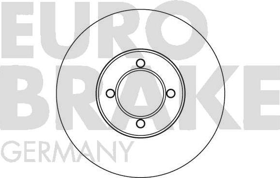 Eurobrake 5815209912 - Тормозной диск autodnr.net