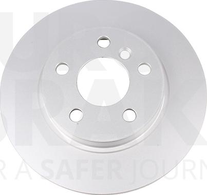 Eurobrake 58153115125 - Гальмівний диск autocars.com.ua