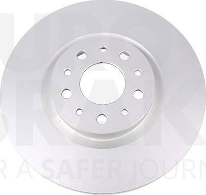 Eurobrake 5815312371 - Гальмівний диск autocars.com.ua