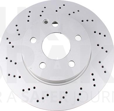 Eurobrake 58153133110 - Гальмівний диск autocars.com.ua