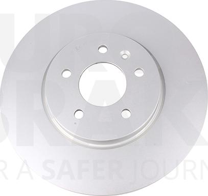 Eurobrake 5815313686 - Гальмівний диск autocars.com.ua