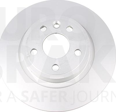 Eurobrake 5815314054 - Гальмівний диск autocars.com.ua