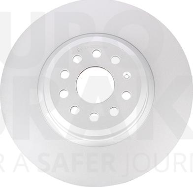 Eurobrake 58153147193 - Гальмівний диск autocars.com.ua