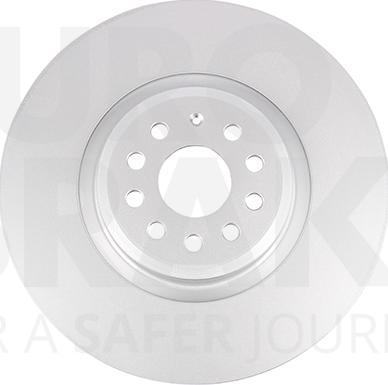 Eurobrake 58153147194 - Гальмівний диск autocars.com.ua